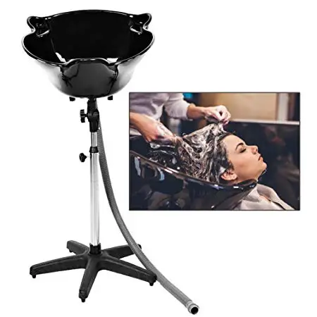 Портативная глубокая раковина для шампуня салона ванной ловушка волос чаша