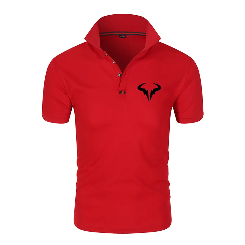 

2021 new men's lapel print short sleeved casual casual casual casual business POLO shirt men's jacket