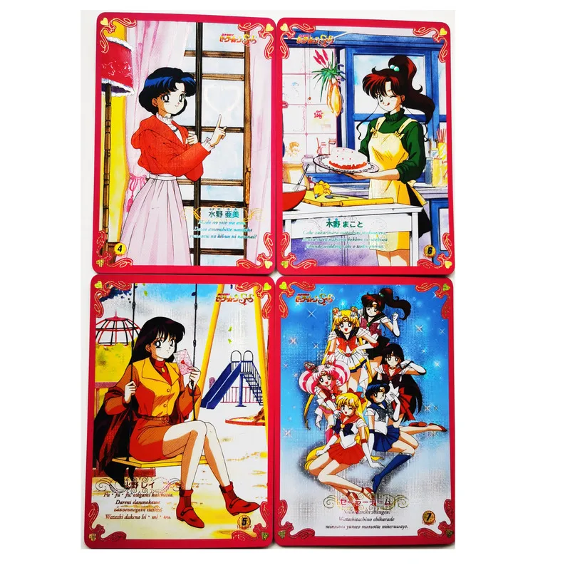 9 шт./компл. Сейлор Мун бутик Малый набор игрушек хобби Коллекционные вещи игра
