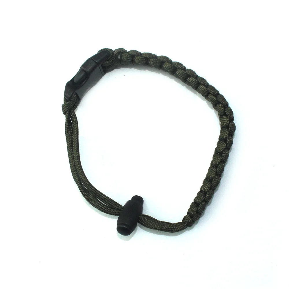 Портативный Новый компас семиядерный зонтик Плетеный веревочный браслет