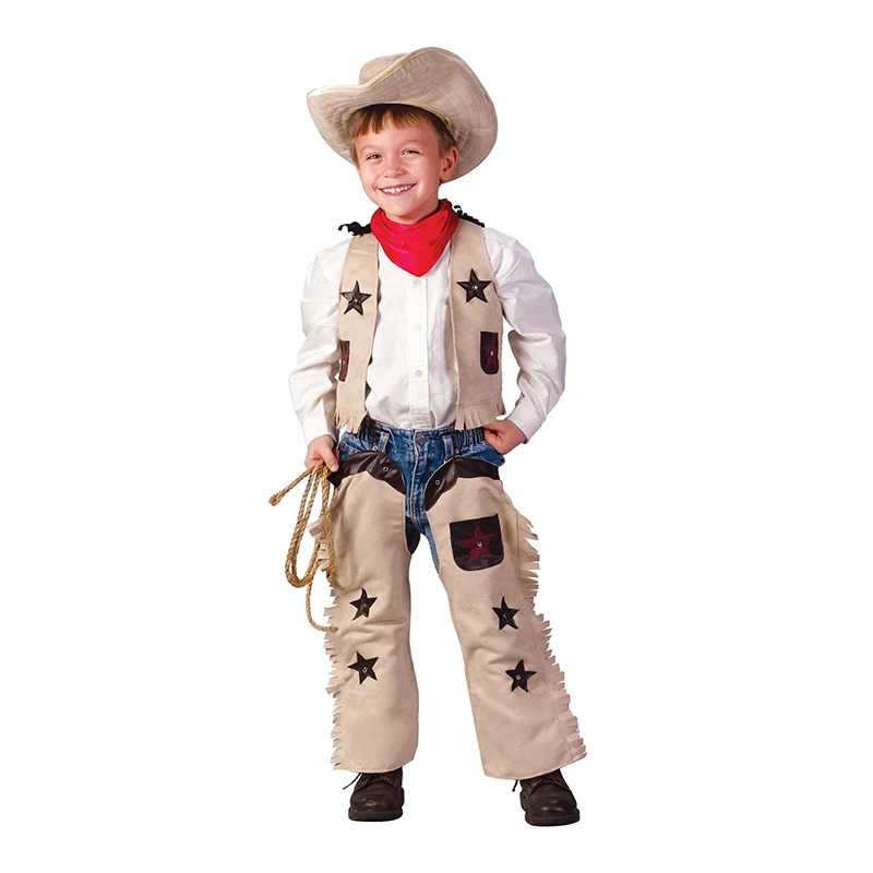 Reneecho Toddler Cowboy Costume Halloween For Kids Western Wild West Cosplay | Тематическая одежда и униформа