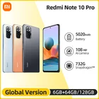 Смартфон Xiaomi Redmi Note 10 Pro, глобальная версия Гц, камера 120 МП, Snapdragon 732G, AMOLED-дисплей 6,67 дюйма