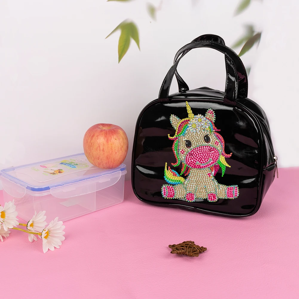 5D сделай сам алмазная живопись буровая сумка для ланча мозаичная вышивка ремесло