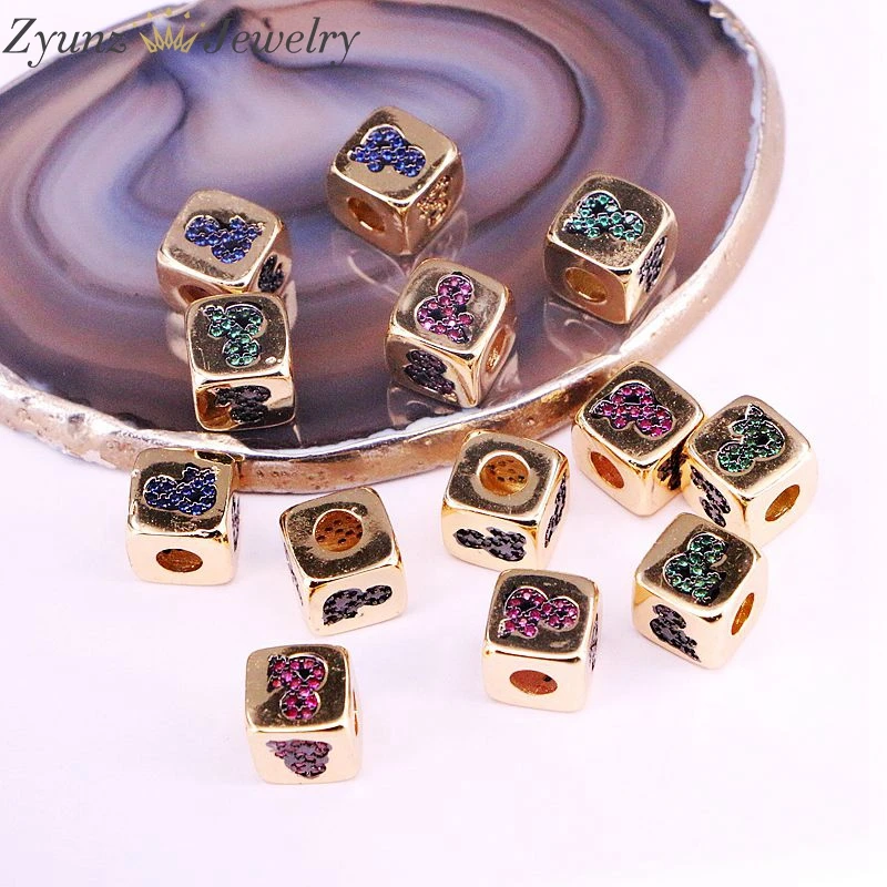 12 шт. разноцветные бусины-разделители для украшений | Украшения и аксессуары