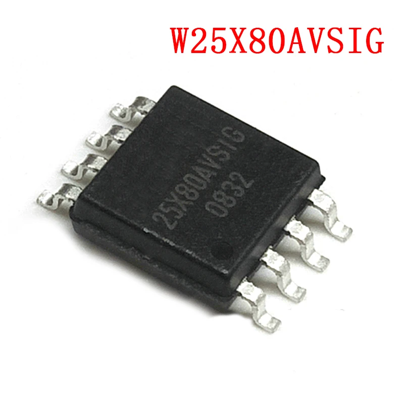 10 шт./лот W25X80AVSIG 25X80AVSIG W25X80BVSIG W25X80 25X80 SOP 8|sop-8| |
