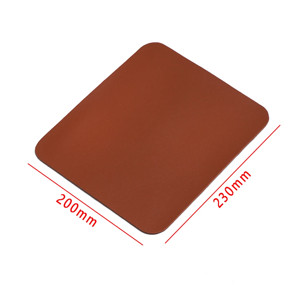 

New Arrival Universal Anti-slip Mouse Pad Leather Gaming Mice Mat New Desk Cushion Fashion Comfortable For Laptop PC