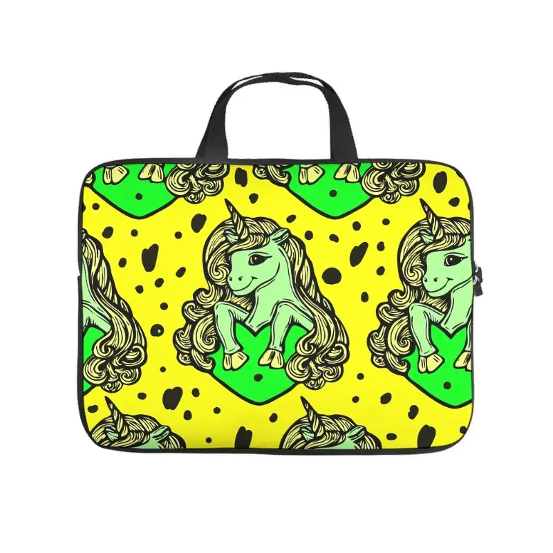 

Animal Yellow Tablet Bag Fashion 3D Print Laptop Handbag Portable Neoprene Fabric Tablet Bag for Boyfriend Girlfriend