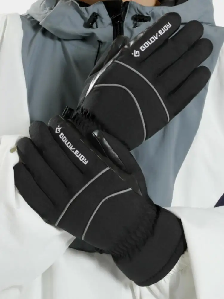 

Men'S And Women'S Winter New Outdoor Ski Scooters Motorcycle Waterproof And Warm Riding Gloves