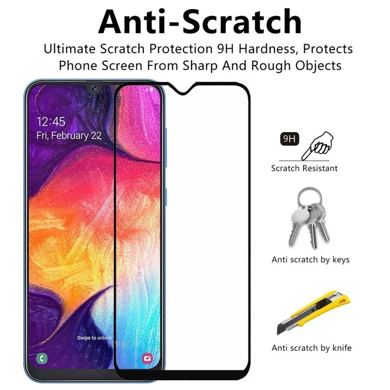 Закаленное стекло для samsung Galaxy A20 A30 A50 A70 Armor Sansung 30a 20a A 30 70 20 50a защитная пленка Tremp