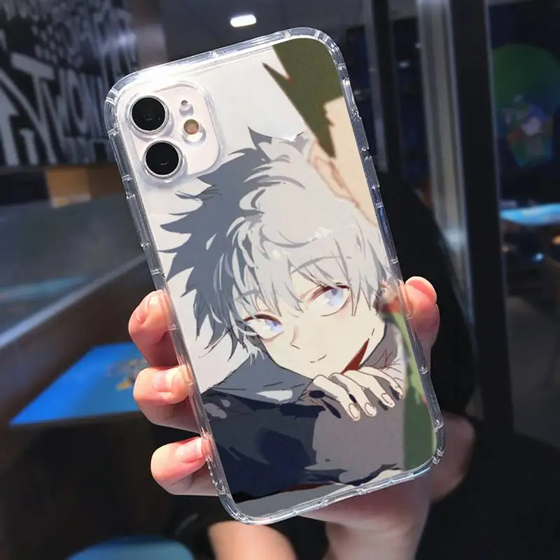 

Hunter X hunter Phone Case Transparent soft For iphone 5 5s 5c se 6 6s 7 8 11 12 plus mini x xs xr pro max