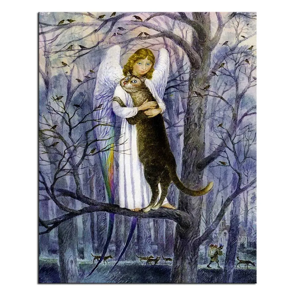 

Настенный принт Jack York Кот