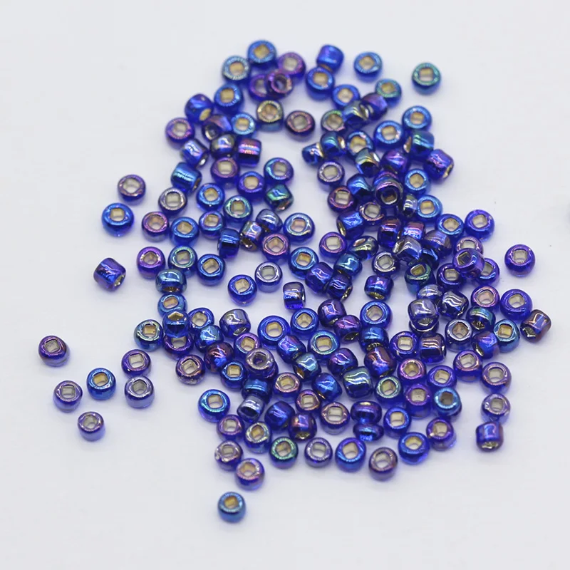 20 граммов 2 мм Круглый Смешанные цвета пришить чешского хрусталя ремесло бусины