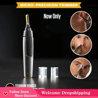 2022 new mens face razor nose and ears machine hair removal for cutting mens shaver skin care nose hair trimmer mini remover