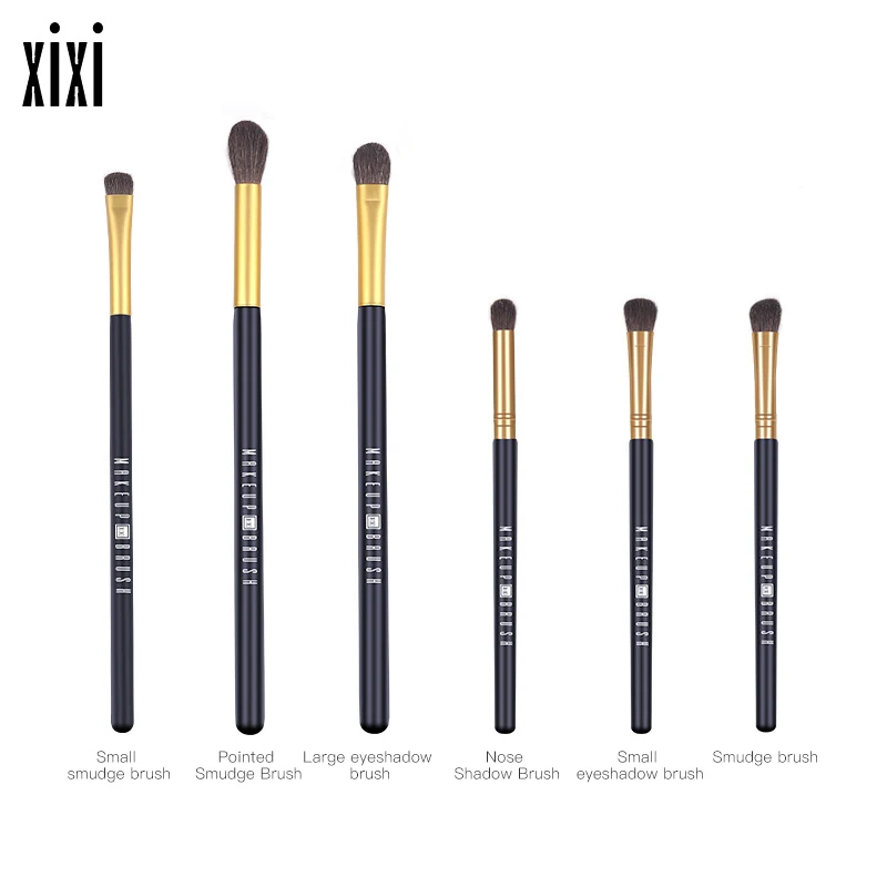 Набор профессиональных кистей для макияжа 3 шт. консилер подводка глаз бровей