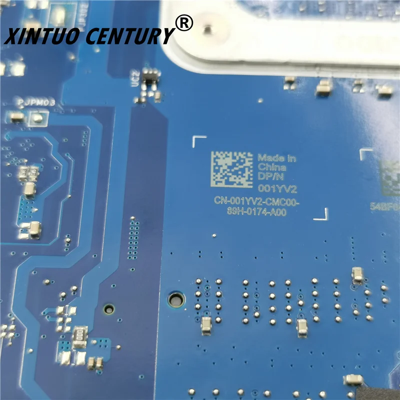 

CN-001YV2 001YV2 01YV2 LA-F114P Para DELL Inspiron 15 5570 Laptop Motherboard CAL60 SR3W0 i3-8130U
