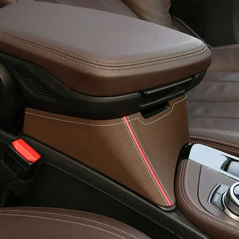 

Семейная коробка, контейнер, поднос, поручни, коробка для хранения в автомобиле, кожаный ящик для хранения для BMW X1 X2 2016-2020