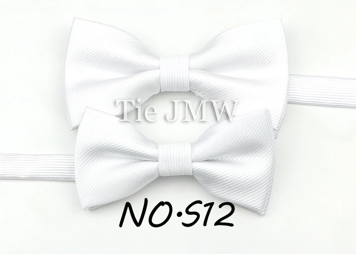 Однотонные вечерние комплекты с галстуком-бабочкой для родителей и детей; милые Классические атласные мужские классические модные галстуки-бабочки