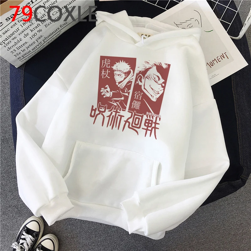 

Jujutsu Kaisen Yuji Itadori Gojo Satoru hoodies male streetwear Ulzzang Korea harajuku male pullover Ulzzang