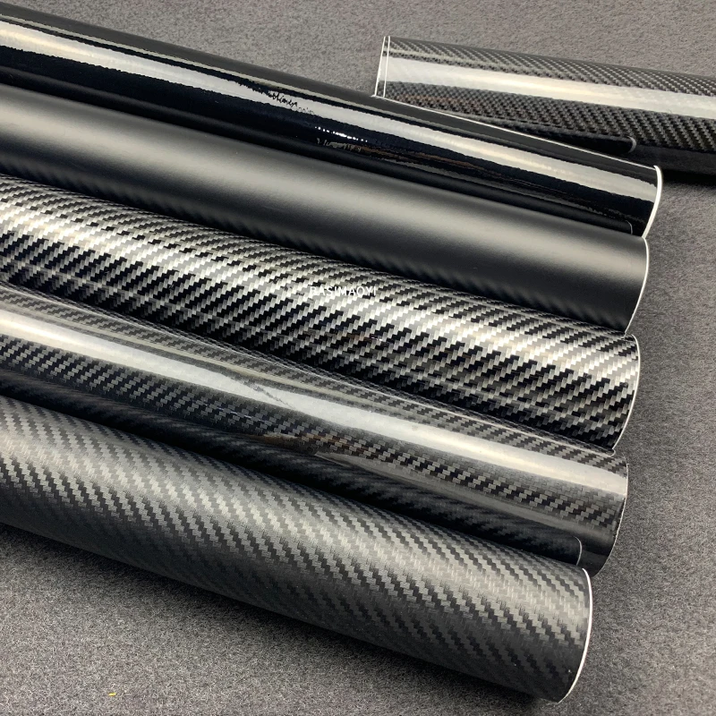 Пленка черная глянцевая виниловая из углеродного волокна наклейка