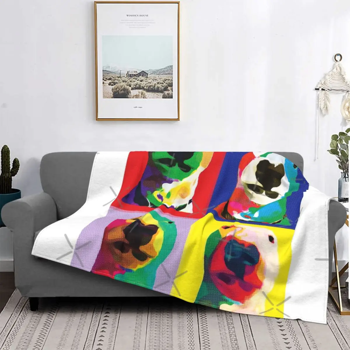 

Manta de arte Pop de pupperкарла, colcha a cuadros para cama, пикник, manta a cuadros, Sudadera con capucha