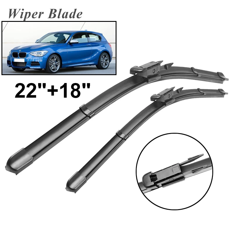 

Okowiper RHD & LHD Front Wiper Blades For BMW 1 Series F21 2011 - 2019 Windshield Windscreen Front Window 22"+18"