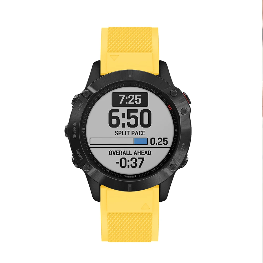 22 мм силиконовый ремешок для Garmin Fenix 6/5/5 Plus Quick Release Band для Garmin Forerunner 935/Instinct/Quatix 5 Smart Watch band