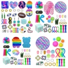 Лидер продаж, 30 шт., подставка для загадок, Рождественская Подарочная коробка с подставкой-сюрпризом, антистресс, с простым затемнением, 2022, новые подарки