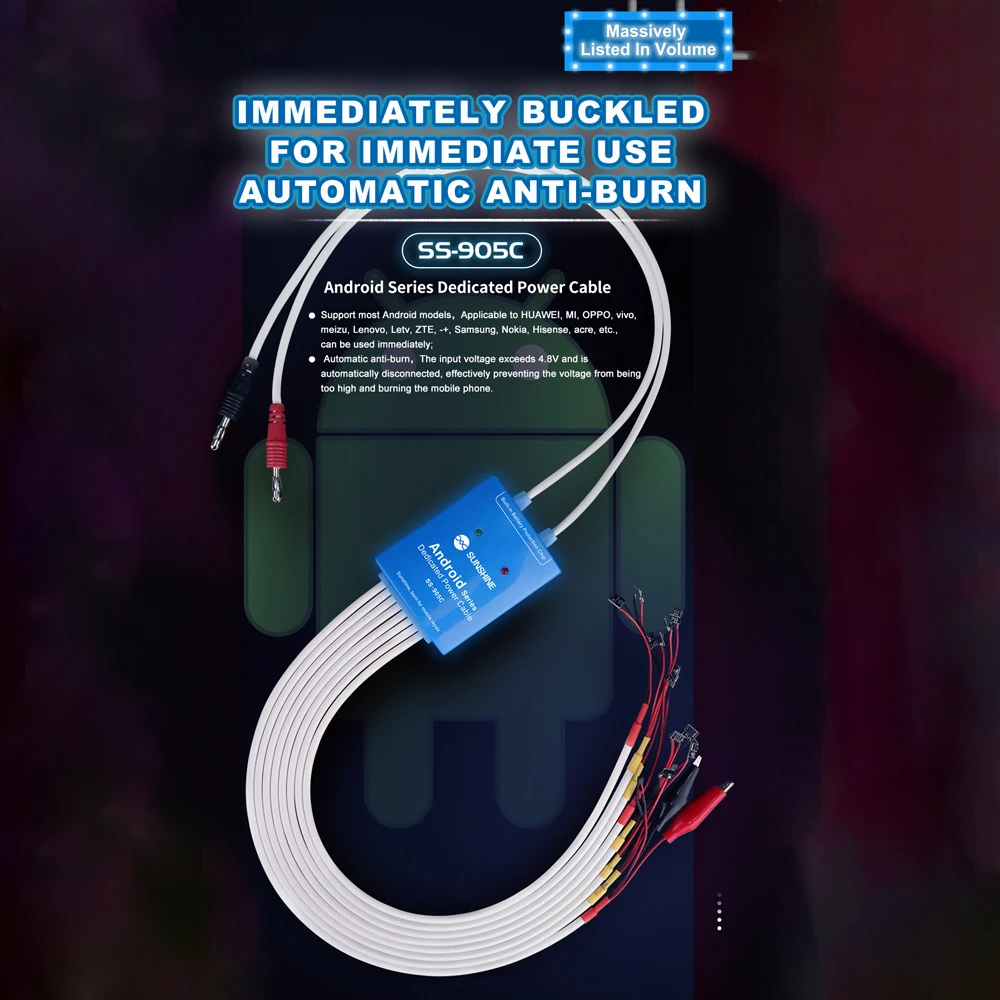 SS-905C загрузки линия Автоматическая Anti-burn телефонной Мощность DC Ток Тестирование