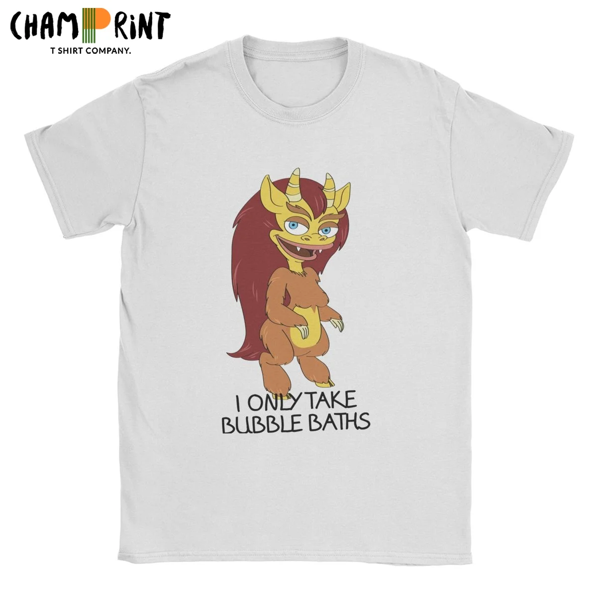 

Men's T-Shirt Connie Hormone Monstress Big Mouth Funny Cotton Tees Short Sleeve T Shirt Crewneck Clothing Plus Size