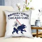 -Wrigley поле-Fly W Подушка Чехол с принтом домашняя мягкая подушка DIY крышка Райли Cubbies маленькими леопардами поле Бейсбол игры в мяч взять