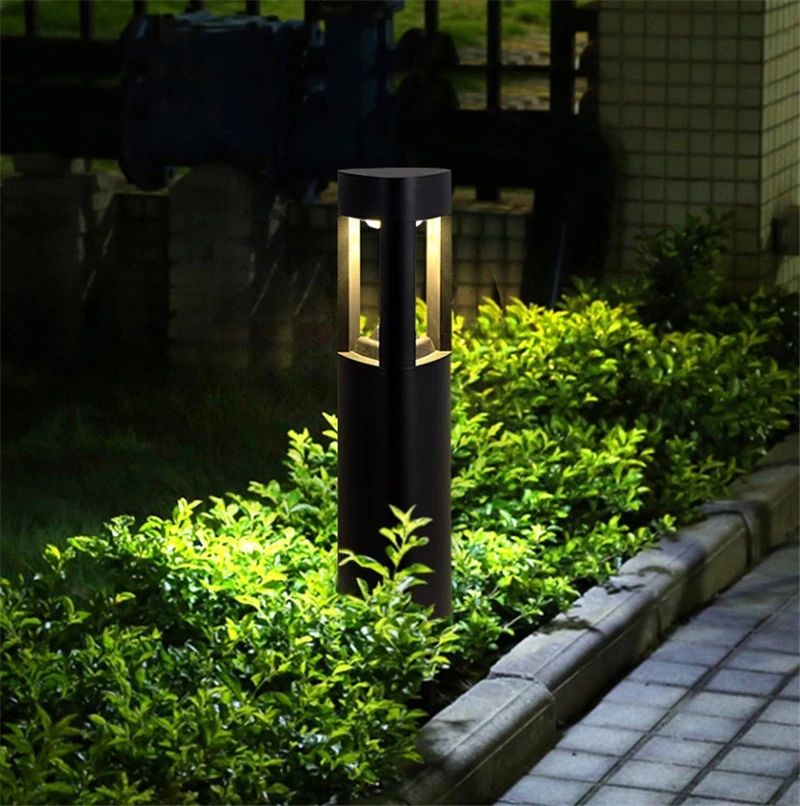 Светодиодный ландшафтный светильник 10 Вт s-образный садовый фсветильник на