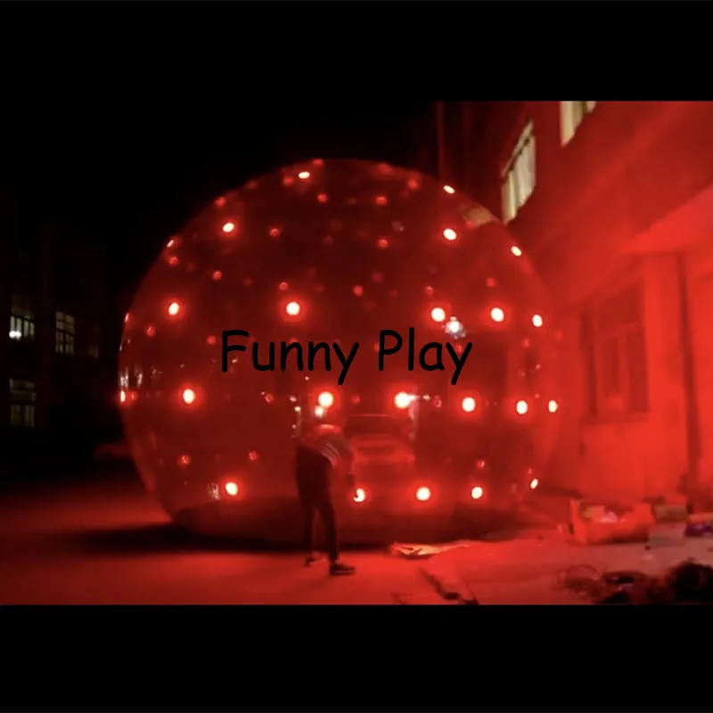 Гигантский пузырьковый шар с подсветкой для Рождественского украшения большой