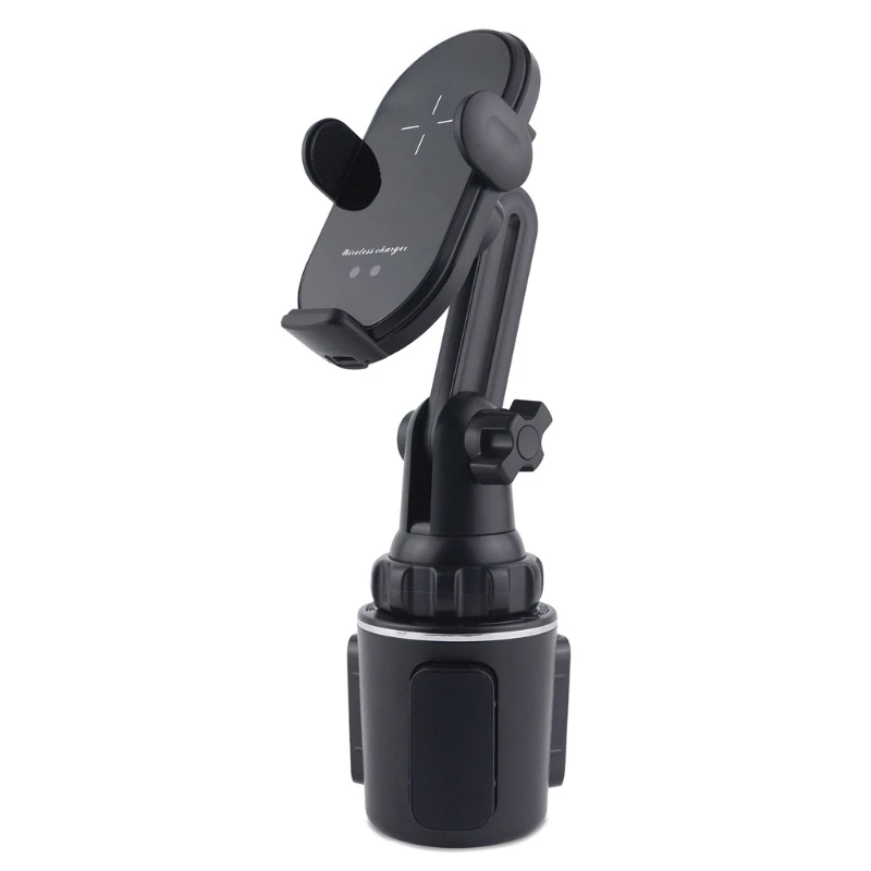 

2021 New 10W Qi Fast Charging Auto-Clamping Car Cup Phone Mount Magnetic Charging Heads