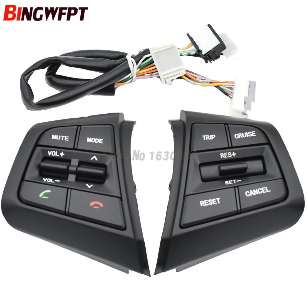 

Car accessories For Hyundai ix25 (creta) 1.6L Steering Wheel Cruise Control Buttons Remote Control Volume Switch