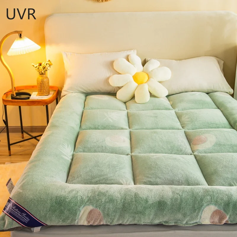 Зимний Шелковый матрас UVR из хлопка с перьями утолщенный 10-сантиметровый татами