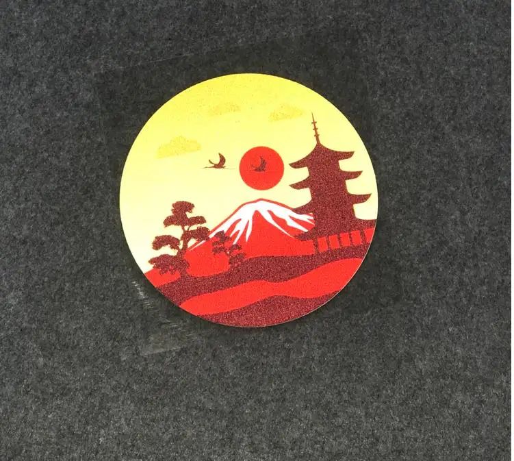 Светоотражающая наклейка Fuji Mountain Japan Rising Sun Drift Japanese JDM ретро-наклейки для