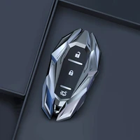 zinc alloy car remote smart key case cover key chain fob for chevrolet key holder chevy camaro cruze malibu 2017 car accessories