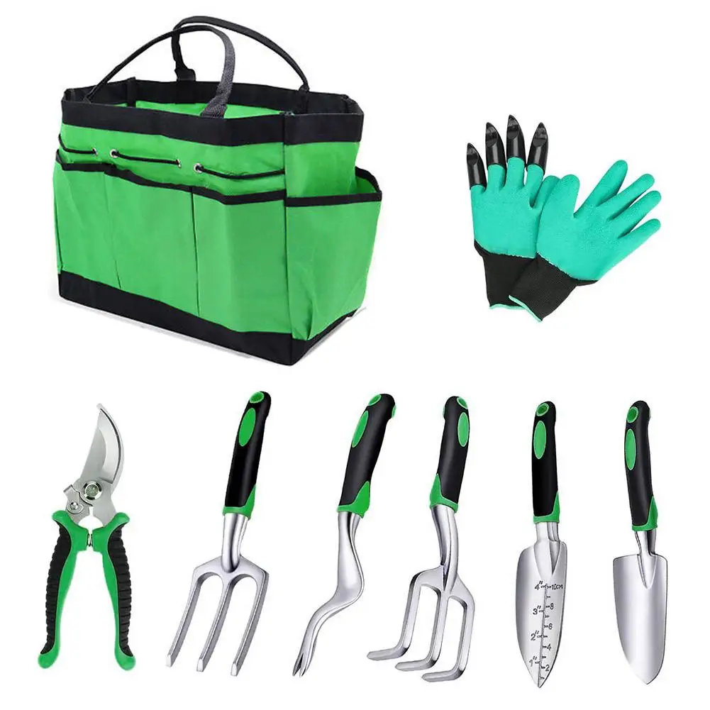 8 шт./компл. садовый инструмент бонсай Лопата набор инструментов садовые ножницы