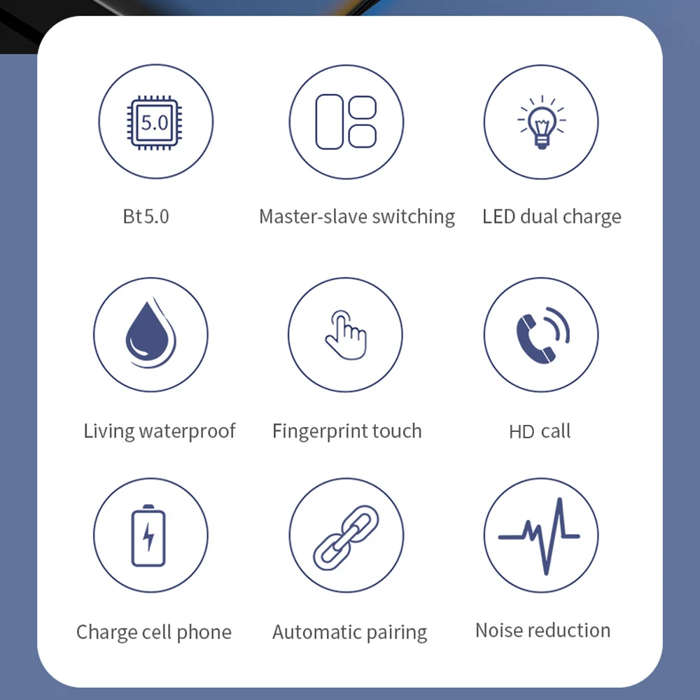 S11 Bluetooth 5 0 наушники вкладыши TWS True Беспроводной с двойной Mic In ear музыкальные