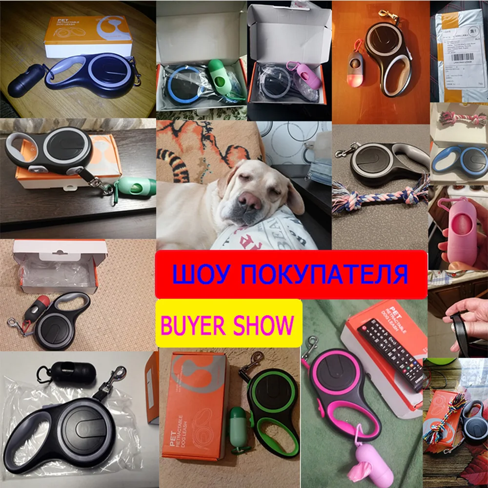 

New 8M Dog Leash For Large Dogs Pet Durable Retractable Lead Automatic Leash Extending Big Dog Walking Running Leads Rope