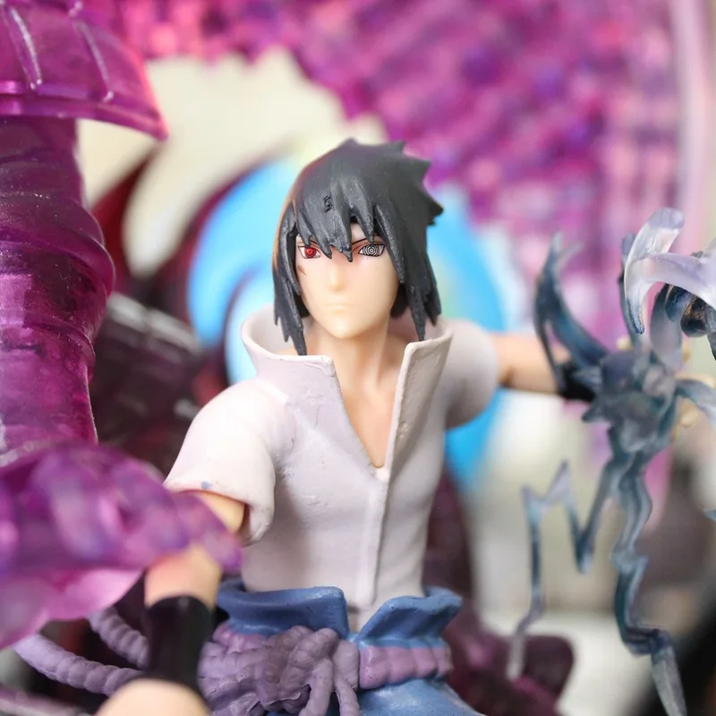 Статуэтка Hatake Kakashi Uchiha Sasuke фигурка 32 см портрет учителя Namikaze Minato GK экшн-фигурка