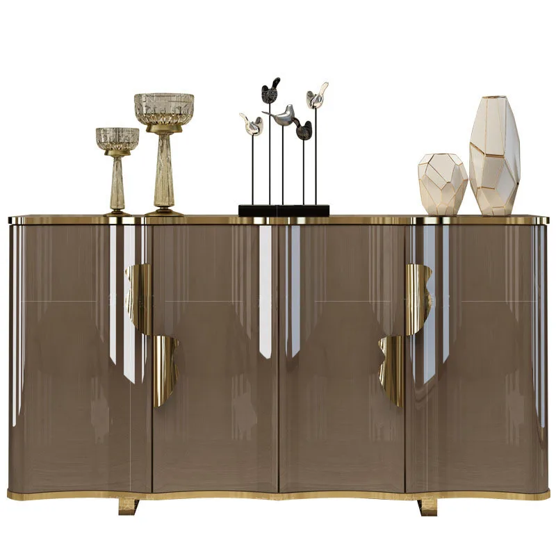 Пост-современный шкафчик на веранду модель комнатный витринный антикварный шкаф