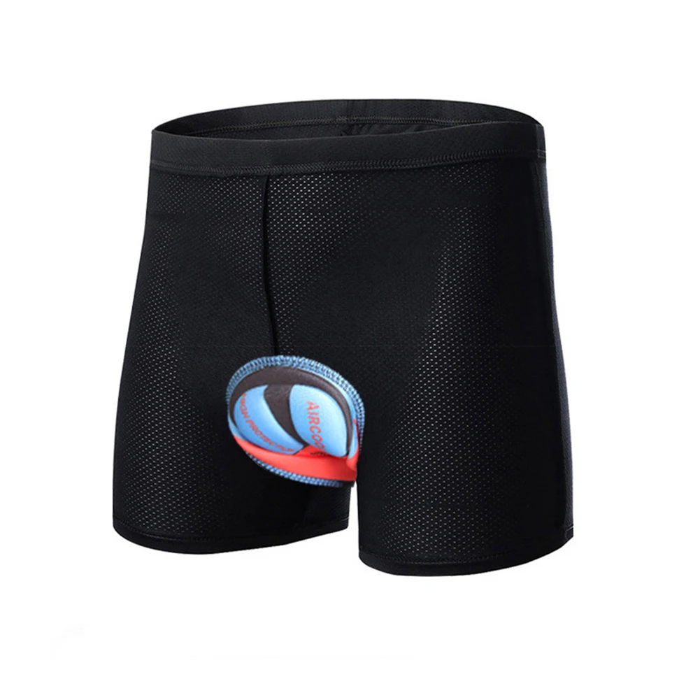 Cycling Shorts Gel Pad Coolmax 9D S-XXXL Cushion MTB Bike Base Seat Breathable Shockproof Bicycle Underwear Pads | Спорт и
