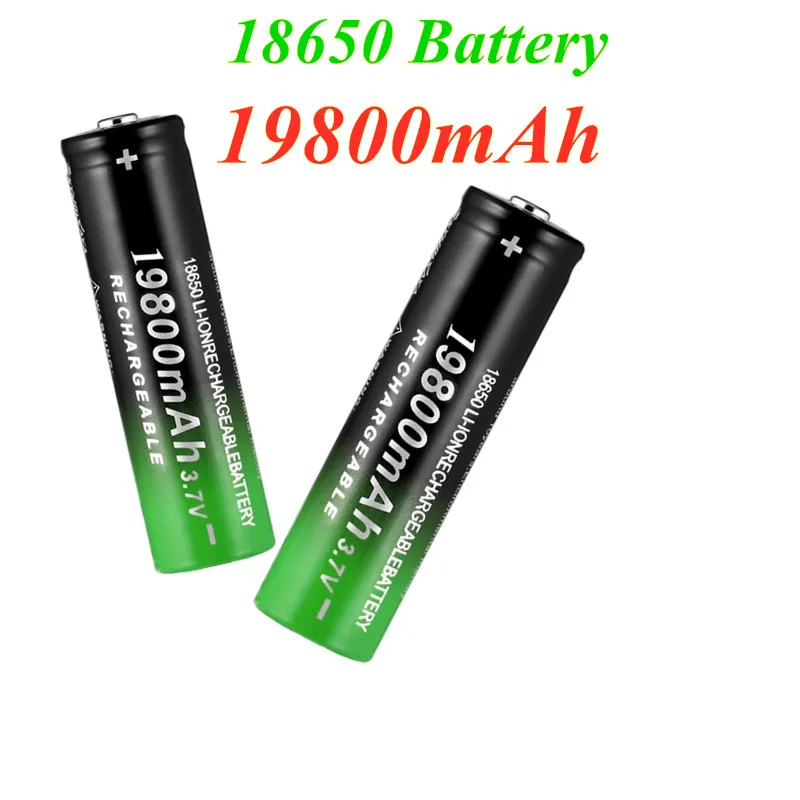 2021 Новый 18650 батарея 3 7V 19800 мА/ч batera recargable de Li Ion para linterna Фонарик светодиодный Caliente