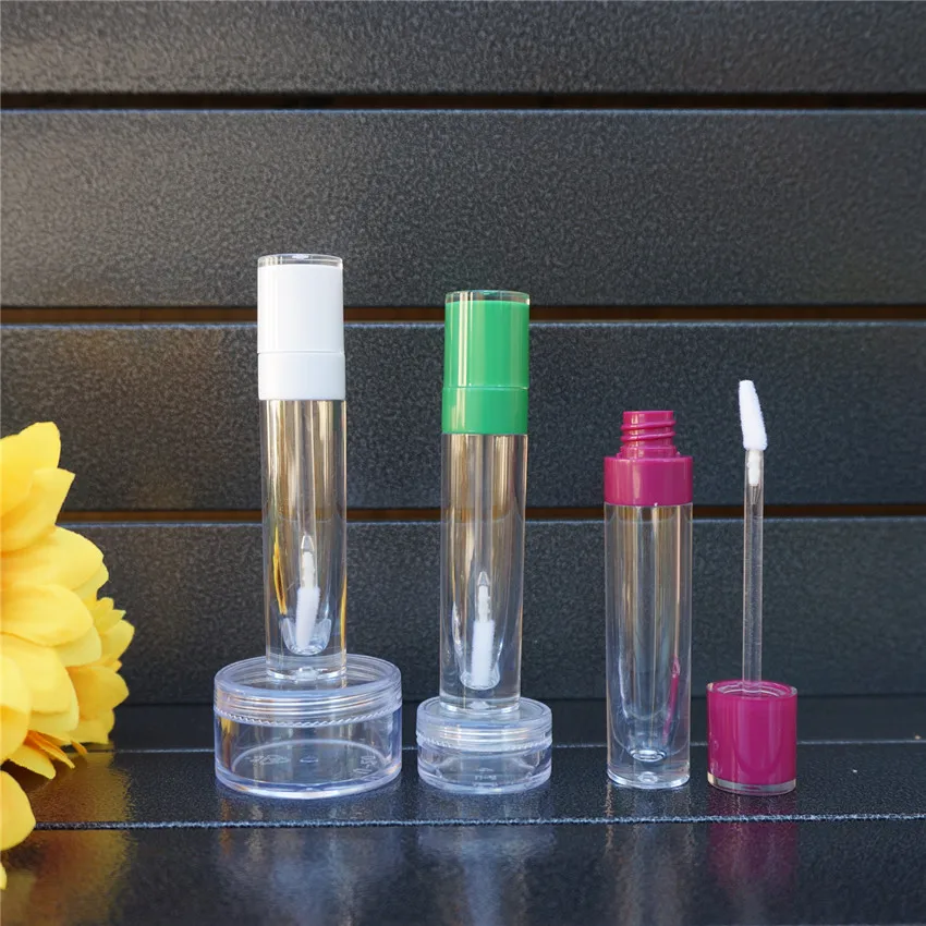 

10-100Pcs 8ml Empty Light Blue Lip Gloss Tube Plastic Lipgloss Bottle Wholesale Lip Gloss Containers Lipgloss Tube