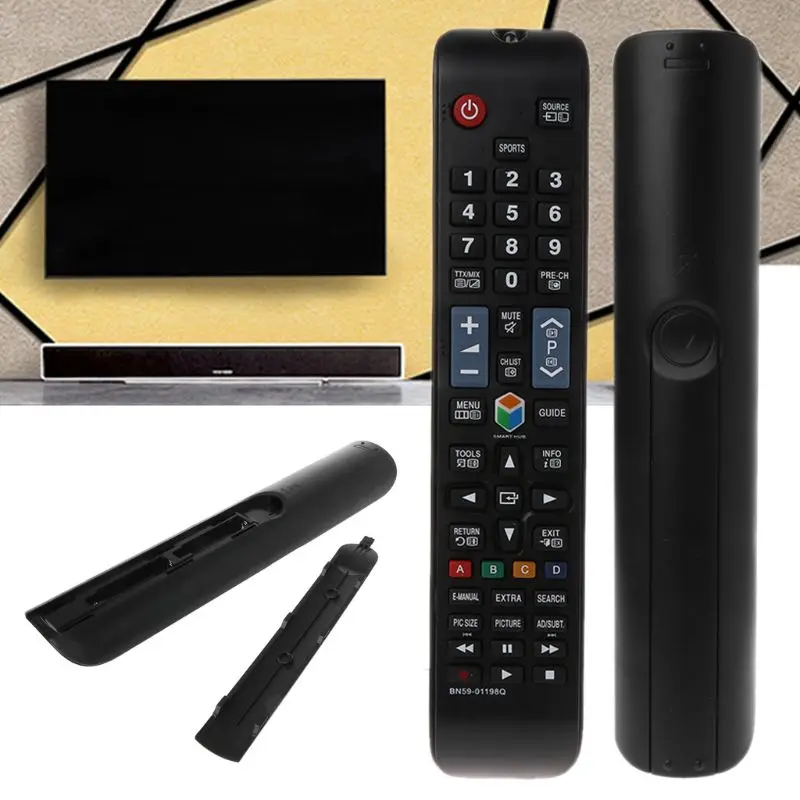 

Remote Control Controller Replacement BN59-01198Q for Samsung Smart LED TV BN59-01198U BN59-01198C BN59-01198X Accessories
