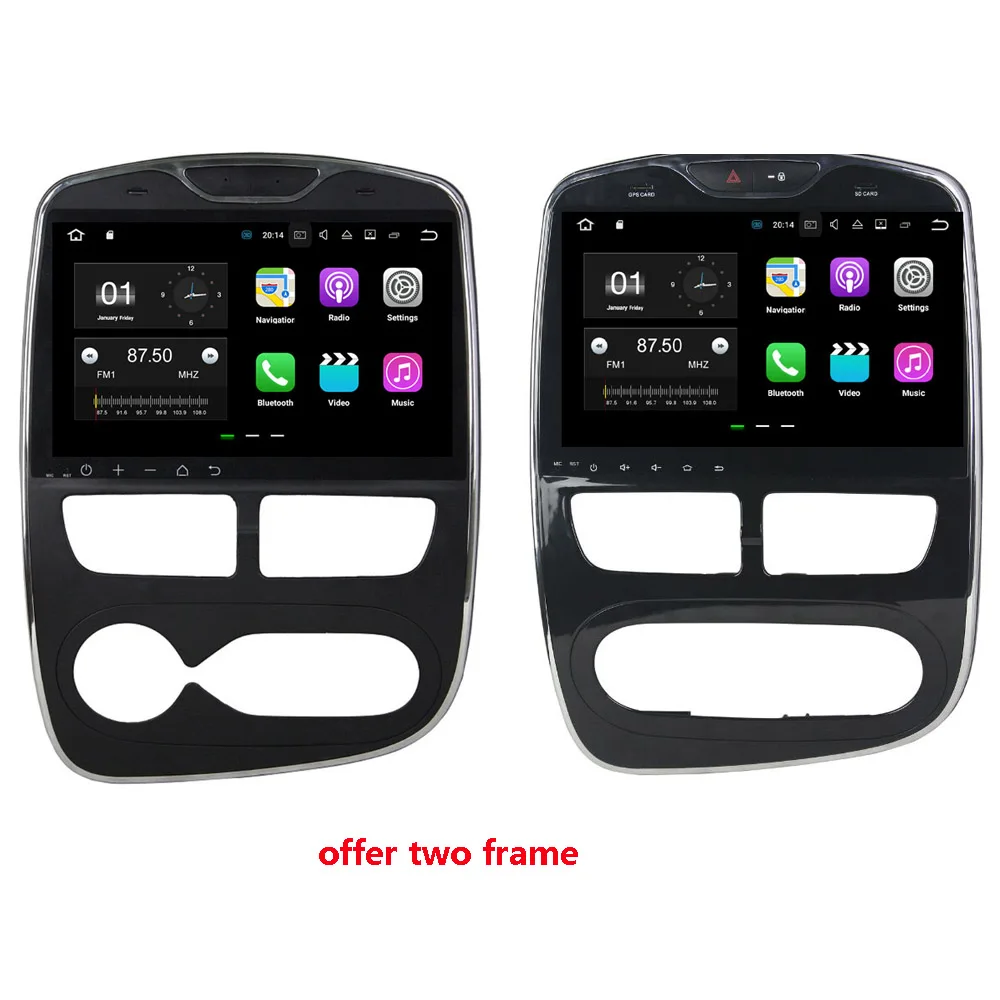 10 1 &quotAndroid 9 0 Автомобильный DVD плеер для Renault Clio 2013 2014 2015 2016 2017 GPS РАДИО WIFI Bluetooth USB DVR