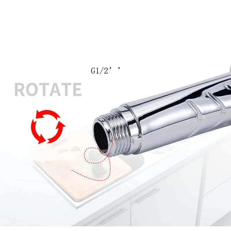 

1 Piece Of G1/2'' Toilet Hand Held Bidet Sprayer Shower Head Shower Faucet Shower Bathroom Balcony Cleaning Accessories