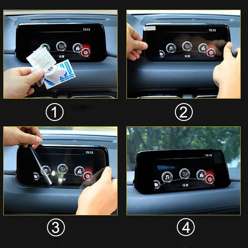 Для Mazda CX 5 CX5 2017 2018 2019 закаленное Стекло автомобиля GPS навигации Экран защитная