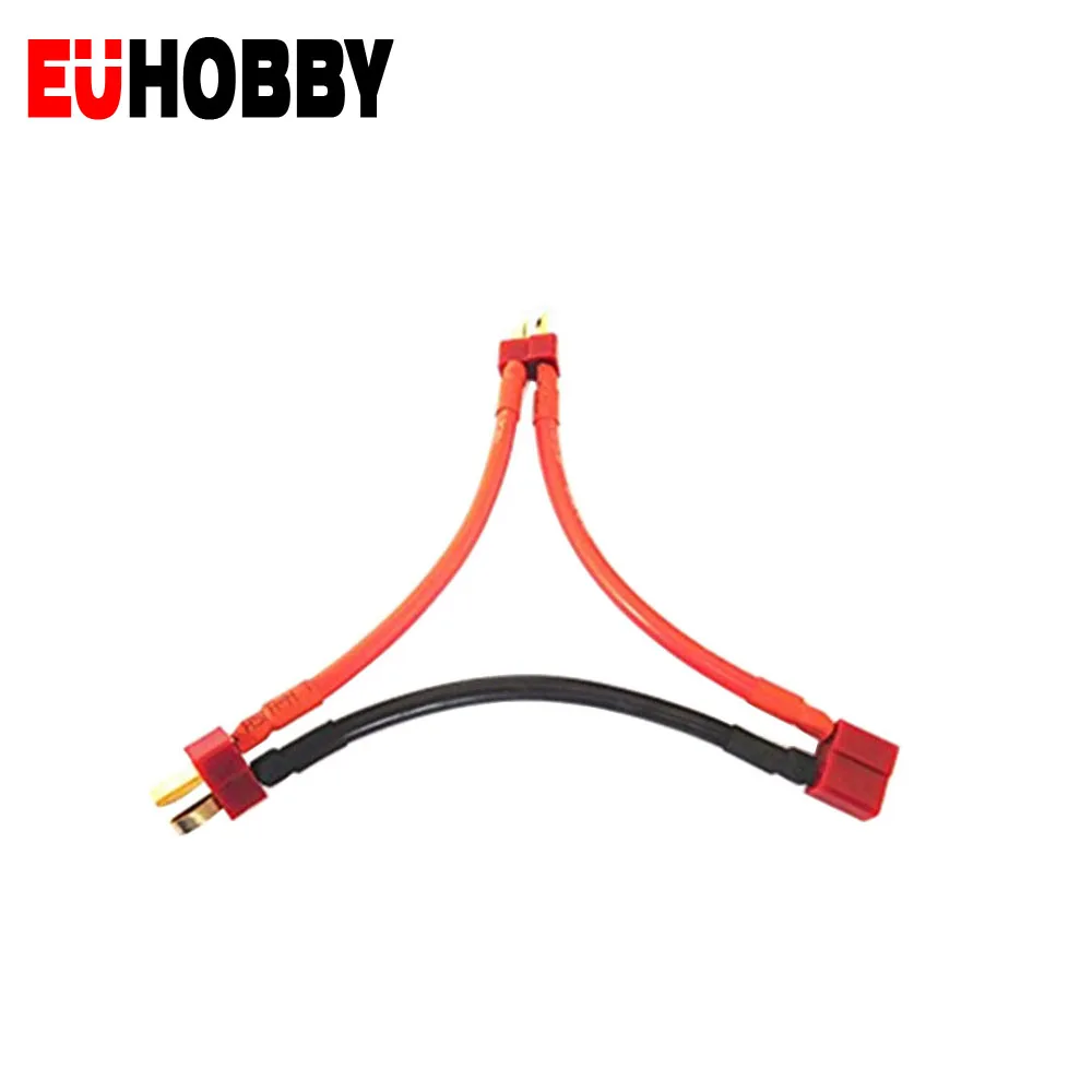 T образный серийный Соединительный кабель для аккумулятора серии Deans w/14AWG